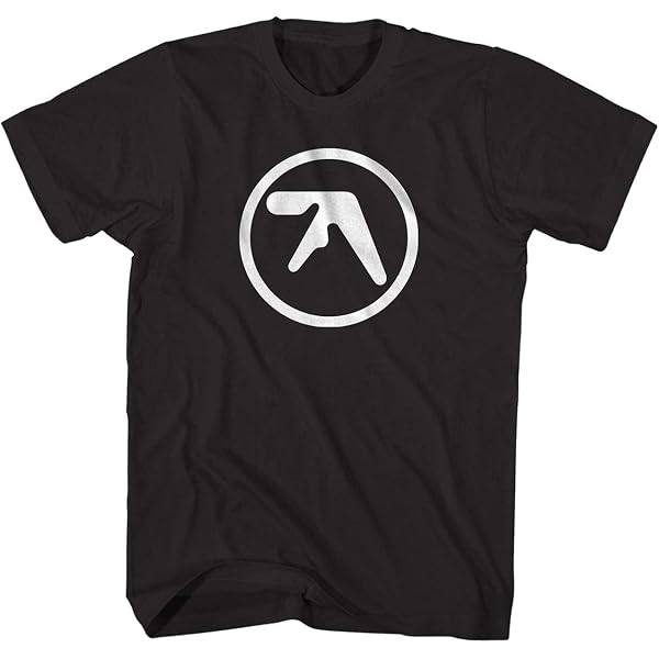 Amazon.co.jp: APHEX TWIN LOGO T-Shirt Black Sサイズ [特大ロゴ